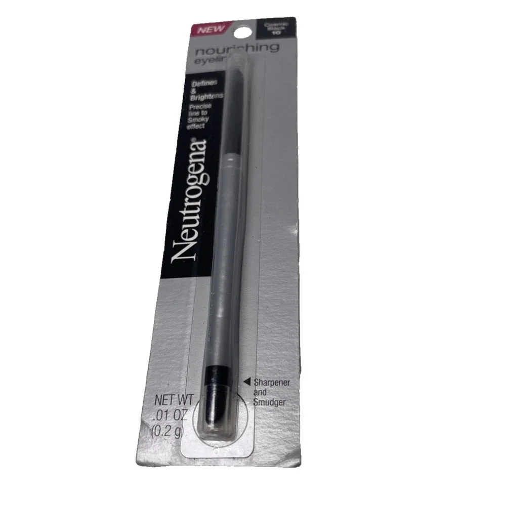 Neutrogena‎ Nourishing Eyeliner #10 COSMIC BLACK Defines & Brightens New